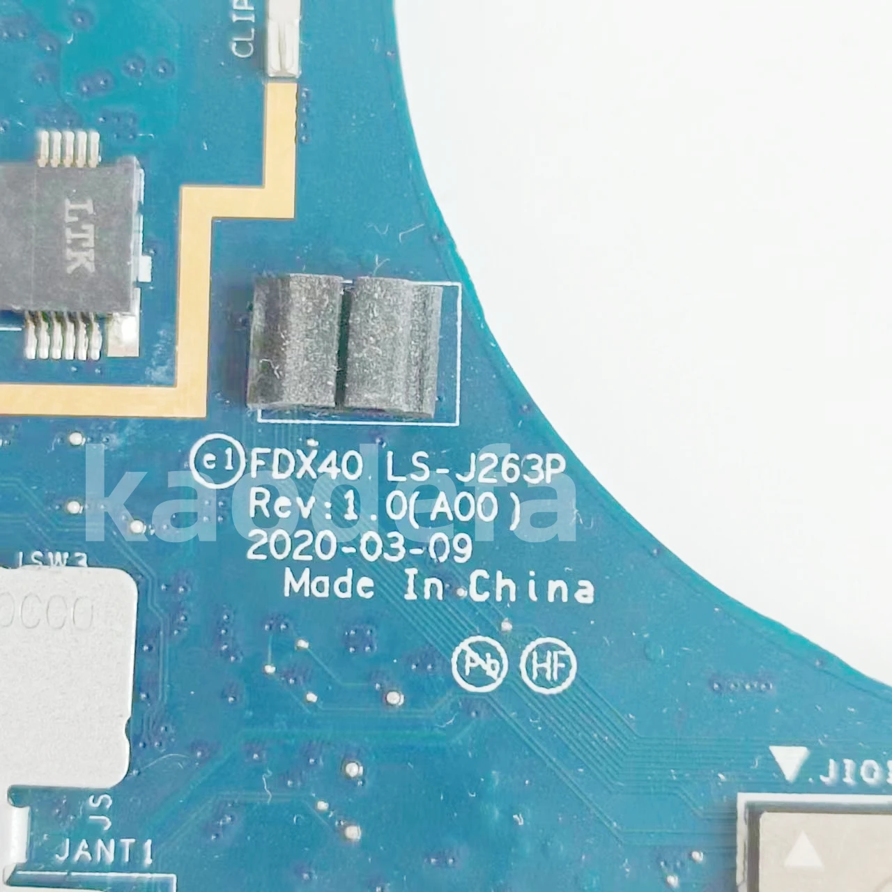 LS-J263P para Dell Latitude 7410 E7410 P119G