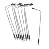 10pcs Train LED Light Landscape Lawn Railway Lamp Post Layout Mini Garden Street Lights Model Building HO/TT/N Scale 6
