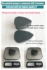 Wholesale Makeup Beauty Custom Shape Halloween Chrismas Face Painting Sponge Black Yellow Pink Facial Sponge 2