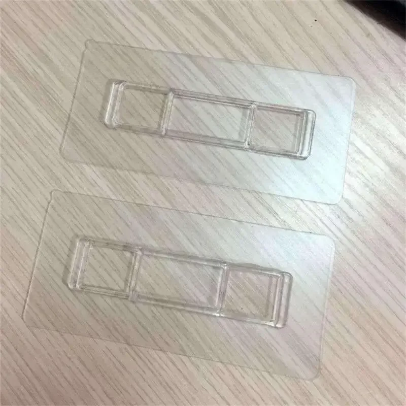 Home Storage Accessories 10.4cm Long Tissue Box Non-marking Fixing Frame Nail-free Punch-free Strong Glue Sticker Multi-functional Storage Buckle