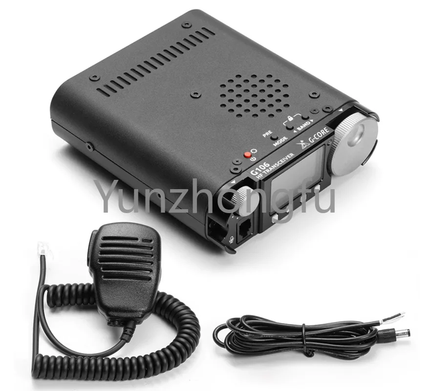 Qrp wfm radio ft8 g106c portable sdr shortwave radio 5w hf transceiver