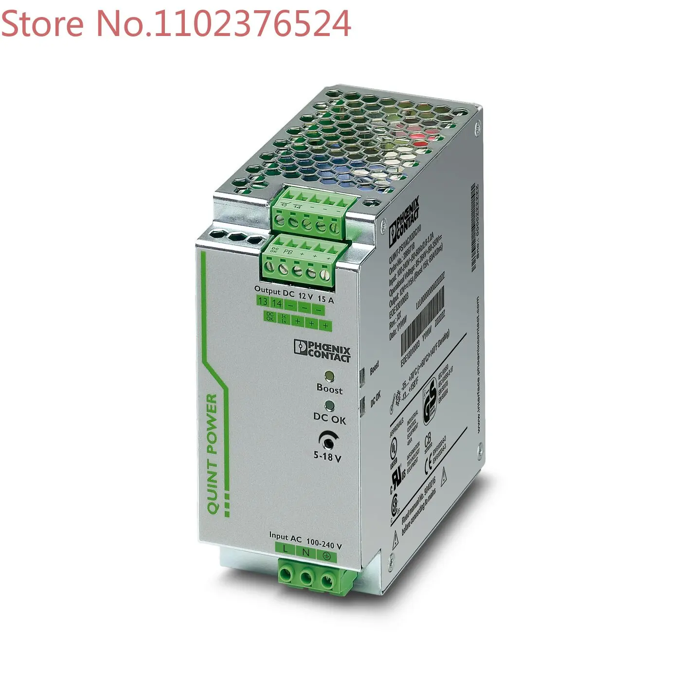 

Original Fenick switch power module 2866718QUINT-PS/1AC/12DC/15 220V to 12V