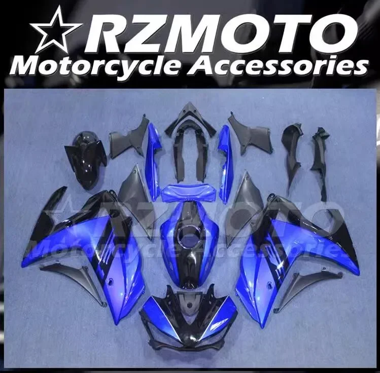 

4Gifts New ABS Fairings Kit Fit For YAMAHA YZF- R3 R25 15 16 17 18 2015 2016 2017 2018 Bodywork Set Custom Black Blue