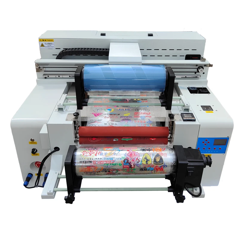 UV DTF 평판 및 롤 프린터 6050 평판 UV 프린터 TX800/XP600 2개 프린트 헤드 인쇄기 (휴대폰 케이스용)