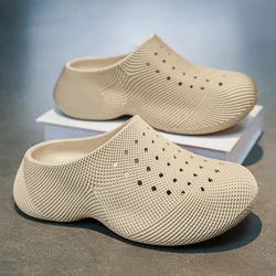 Innovative 3D Printed Non - Slip Cushioned Clogs - 35 - 36 (Khaki)