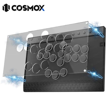 Haute42-COSMOX C16 Leverless Controller Magnetic Acrylic Easy To Change DIY Stickers Arcade Joystick Hitbox For Steam Ps4 Ps5 1