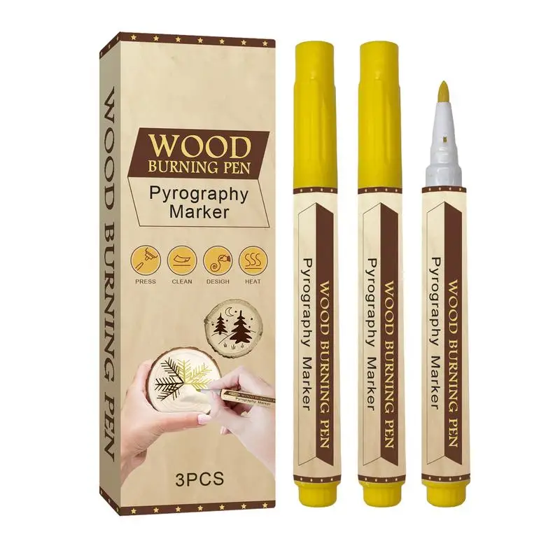 

Wood Burning Pen Wood Burner Pen Woodburning Scorch Pen For Wood Paper Cardboard Denim For Arts And Crafts