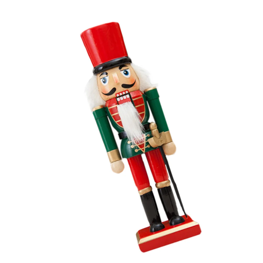 

Christmas Nutcracker Ornament Nutcracker Table Decorations Christmas Wood Doll Decoration Wooden Nutcrackers Ornaments