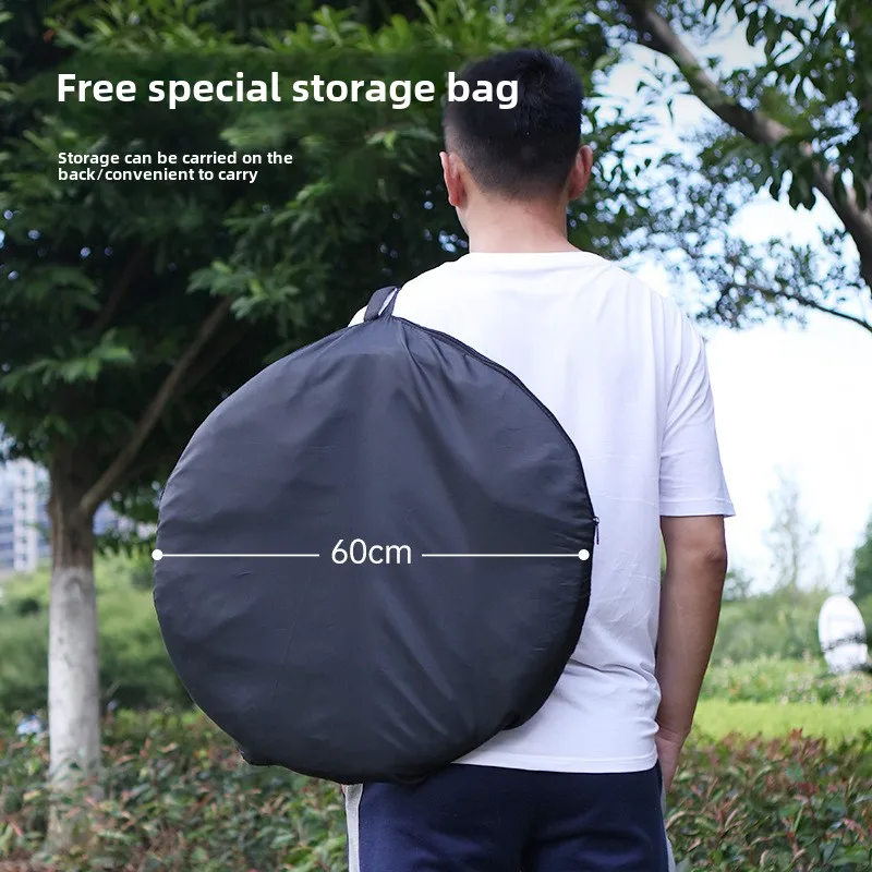 2 Windows Portable Privacy Shower Tent Outdoor Waterproof Changing Room Shelter for Camping Hiking Beach Toilet Shower Bathroom