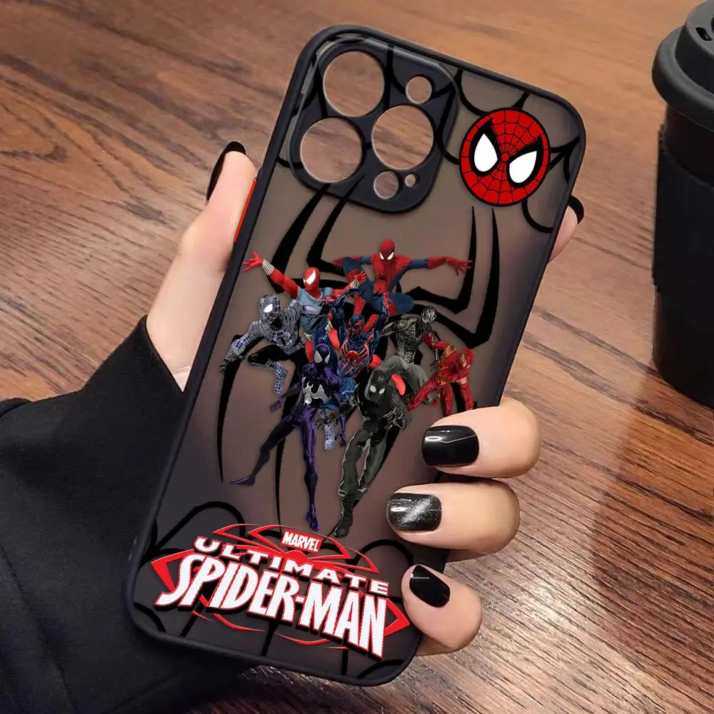 thumbnail image 1 of Funda para iPhone Apple 14 13 11 12 MINI Pro XS Max XR X 7 8 SE 2022 2020 6 6S Plus Funda Capa Shell COOL Marvel'S Spider-Man, 1 of 5