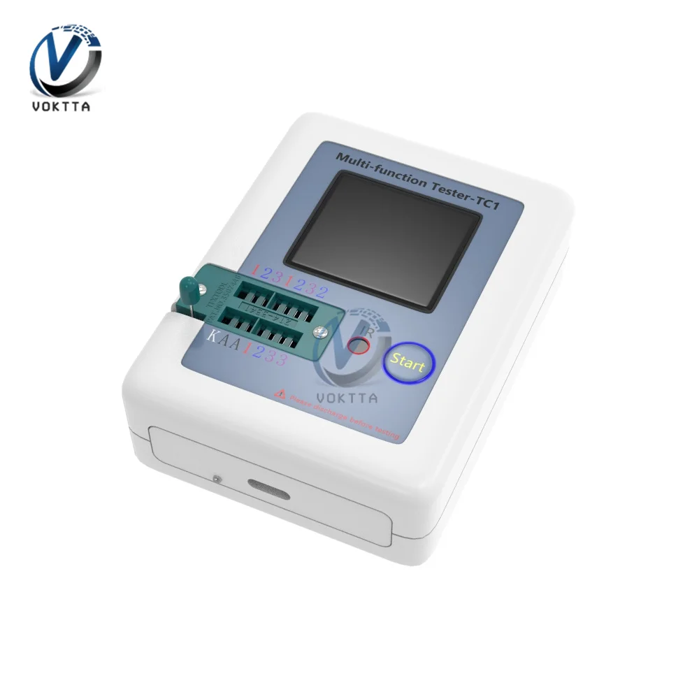 Transistor Tester digital multimeter transistor tester multimeter tester analog multimeter LCR-TC1 Display Multi-meter Diode Triode Capacitor Resistor Multi Function TC1