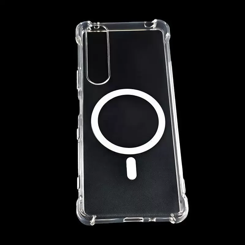 Soft Magnetic Shockproof TPU Silicone Phone Case