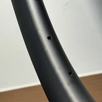 Jante en carbone 20 pouces 451, frein à disque, tubeless prêt, clincher, finition UD mate pour vélo pliant, mini vélo, jante de vélo 5