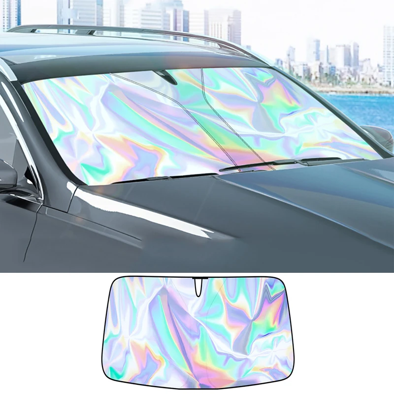 Car Sunshade Windshield Sunshade Windshield Sun Shade Windshield Sunshade For Car Front Window Windscreen Cover Auto Sun Visor Car Interior Solar UV Protection Sun Shade Accessories