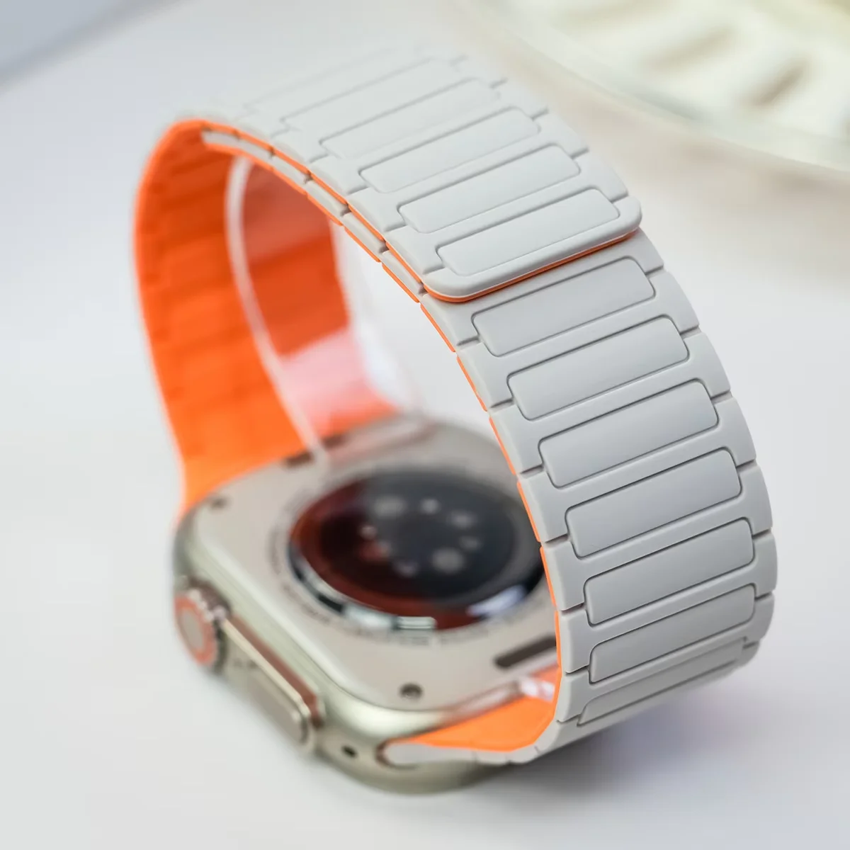 Magnetic Silicone Strap for Apple Watch - Premium Replacement Band