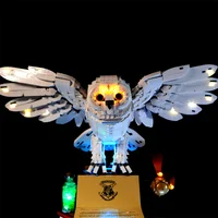 Harrysing Potter Movie Lighting Set For 76391 Hogwarts Hedwig Not Incldue Building Block(Only Led Light Kit) 2