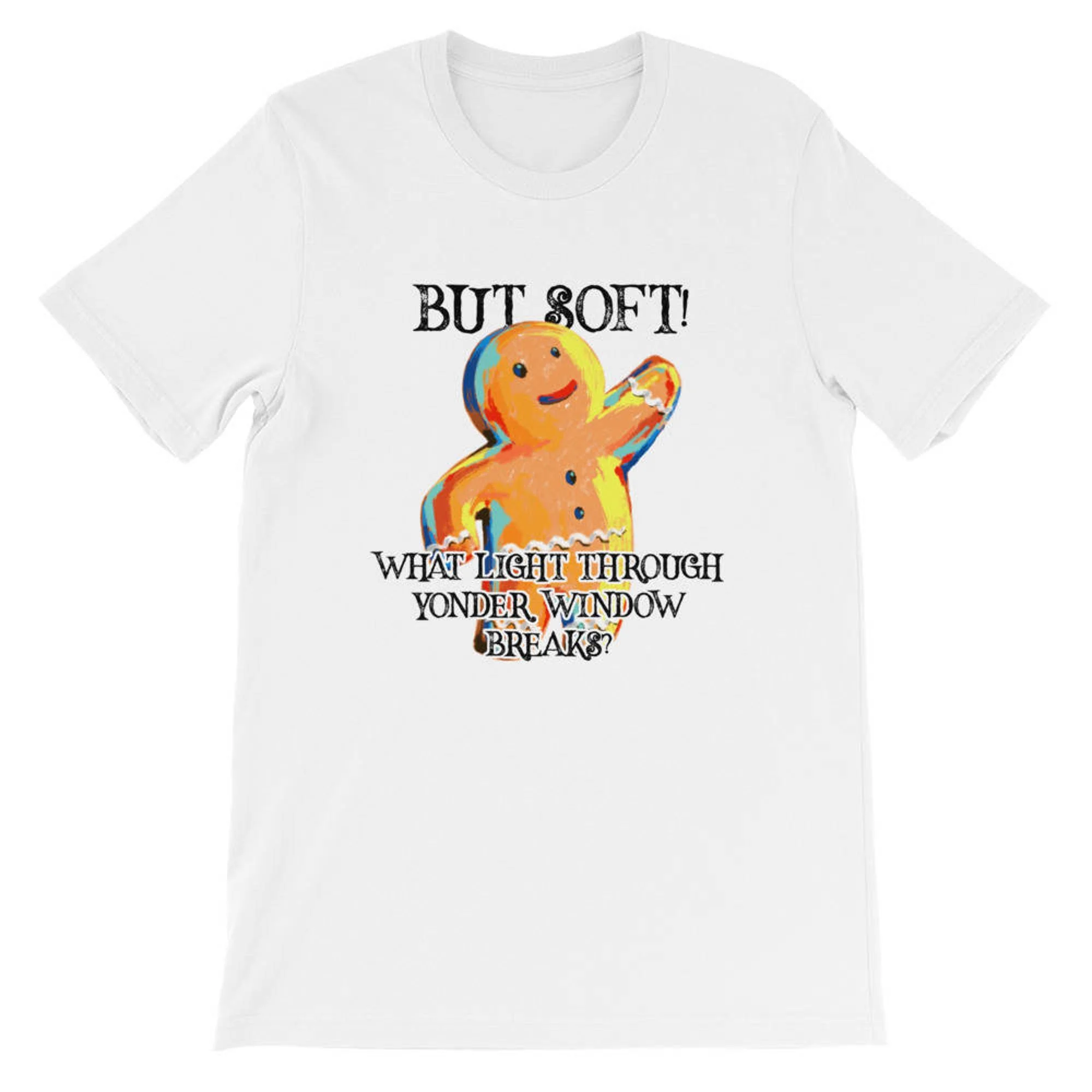Ma Soft What Light Through Yonder Window Breaks Cat T Shirt