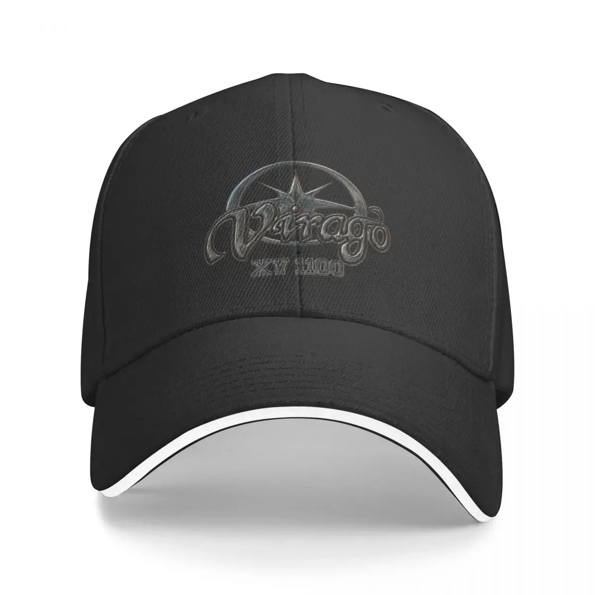 

Virago XV 1100, XV1100 V Star Logo Metal Baseball Cap Vintage Hip Hop Elegant Women's Hats Men's