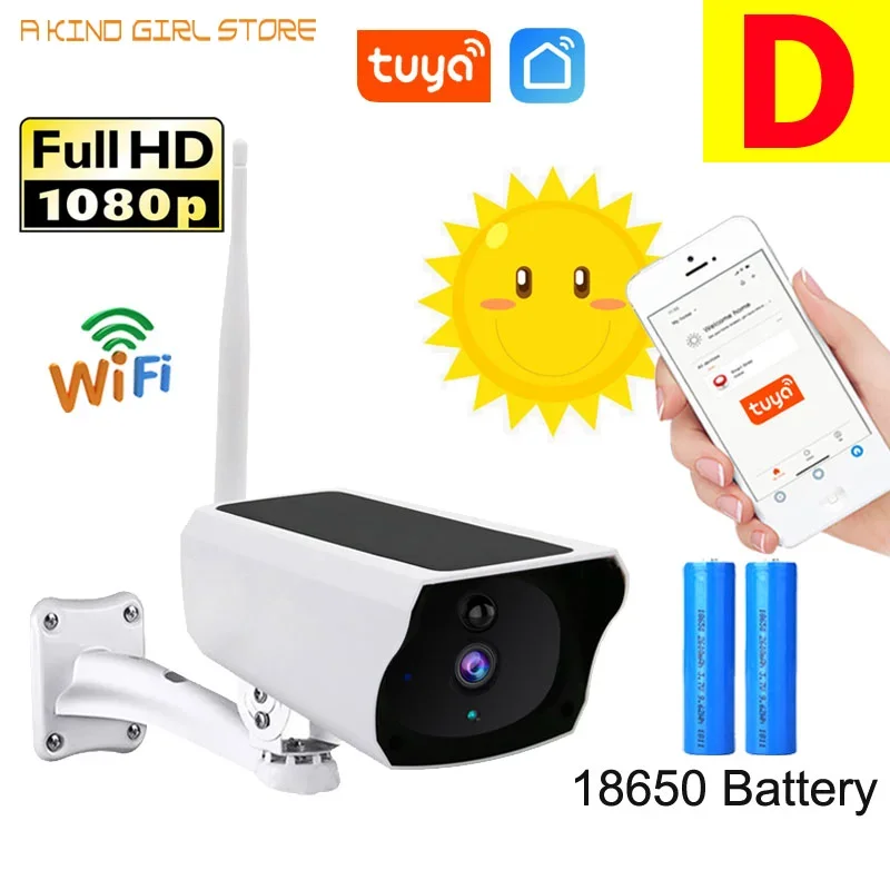 

Беспроводная Wi-Fi-камера с солнечной батареей, IP66