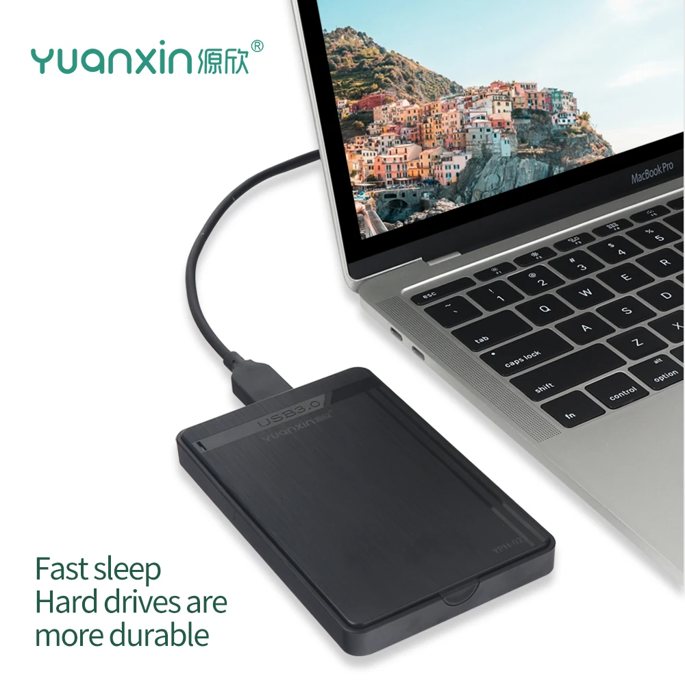 Yuanxin 2.5 ϵ ũ ̽ ޴ HDD ȣ   3.5 ġ ϵ ̺/U ũ ϵ ũ ̺ ̽ 