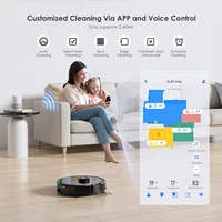 Lubluelu 5000Pa Suction Power Robotic Vacuum Cleaner Self-Charging Anti-Siphon 5 Maps 24 No-Go Zones for Pet Hard Floor Cleaning 4