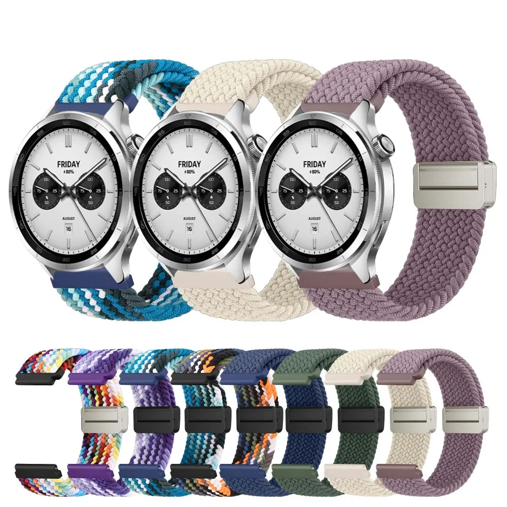 Braided Magnetic Strap - 22mm Adjustable Band