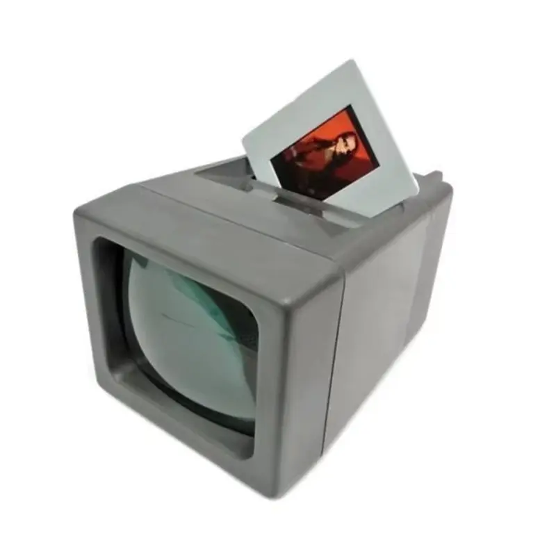 HJ-양성 필름과 음성 필름 모두 호환 가능, 35MM 필름 뷰어, 3배 확대, 고화질 LED 조명