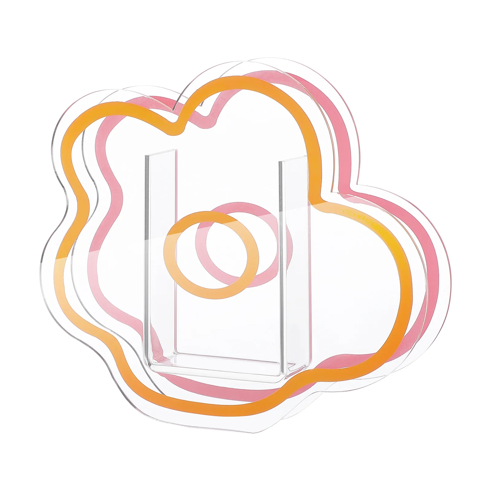 

Acrylic Flower Shape Vase Wedding Decorations for Tables Decoraciones Para Salas Casa Art Chic