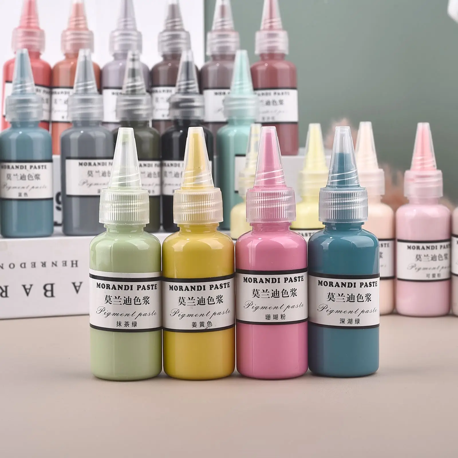송진 컬러 페이스트 DIY UV 에폭시 송진 공예, UV 송진 염료 잉크, 착색제 쥬얼리 용품 제작 도구, 22 색, 30g, 1 개