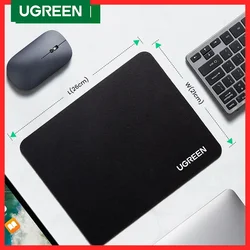 Premium UGREEN Non-Slip Mouse Pad - 26x21cm Office & Home Desk Accessory - 26x21 cm (1Pc)
