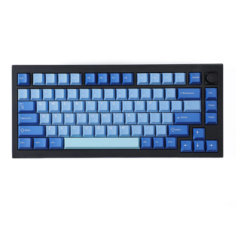 Chaves Conjunto Gmk Voyage Azul Keycap Pbt Duplo Tiro Chave Tampões Cherry Perfil Keycaps para 64 68 84 87 98 104 Teclado Mecânico 156 - Imagem 4