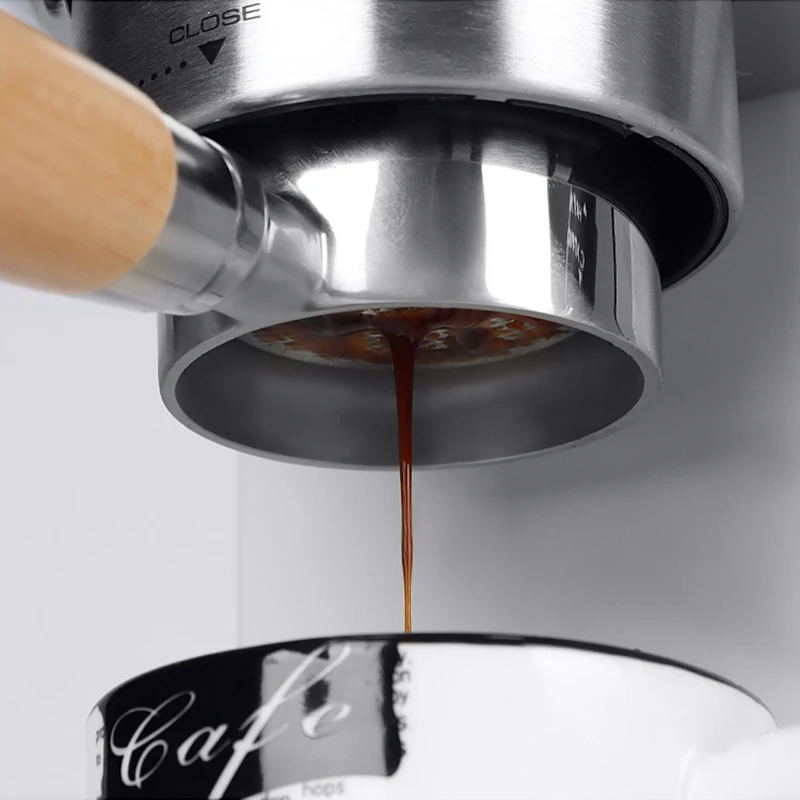 Portafiltro de café sin fondo para DeLonghi EC680 EC685, cesta de filtro de  repuesto, herramientas de Barista, accesorio de máquina de Espresso, 51mm