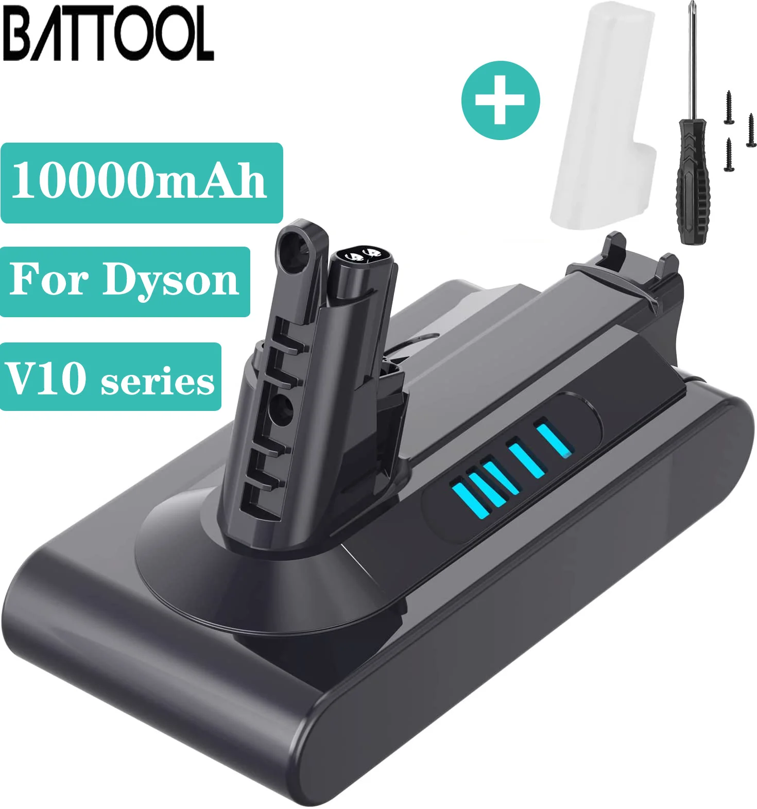 Batterie Dyson V10 3000 Mah Absolute Cyclone Motorhead Animal SV10