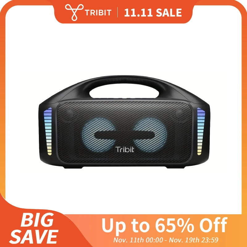 Tribit Tragbarer Bluetooth-Lautsprecher, 90