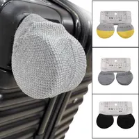 4 Pcs Luggage Wheel Cover Multi Purpose Knit Wheel Cover Can Be Used for Luggage Wheels Round Door Handles Office Chair Wheels 1