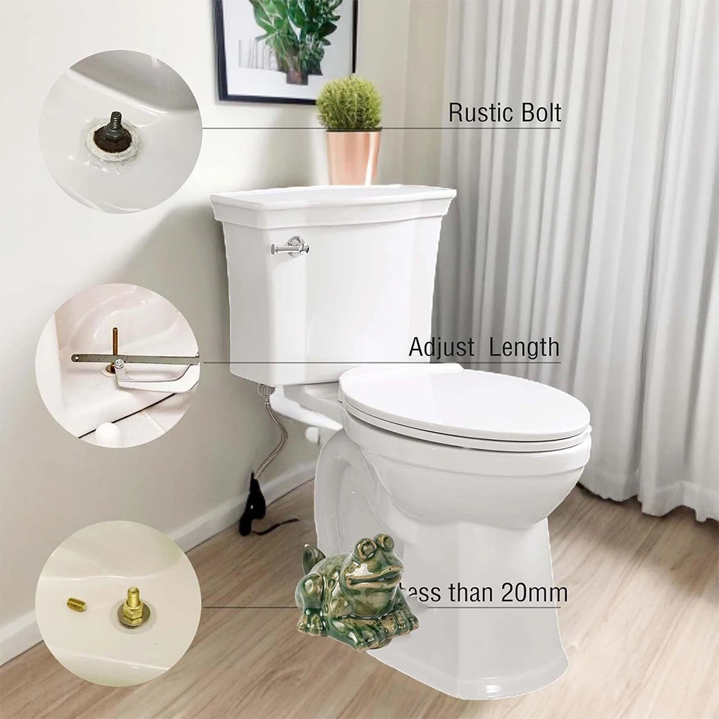 Resin Caps For Toilet Cute Frog Easy To Install And Replace Not Easily Broken Decorative Toilet turtle Ceramic lid Bolt