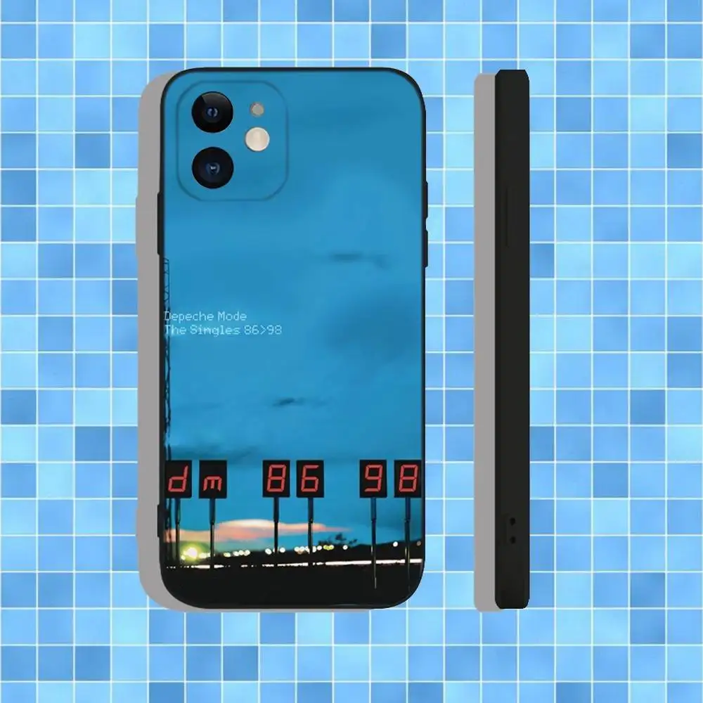 D-Depech Band M-Mode Soft Black Phone Case
