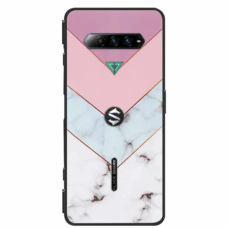 Elegant Marble Soft TPU Silicone Case for Black Shark 4/4 Pro - Premium Phone Cover