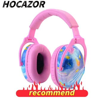 HOCAZOR 어린이 안전 소음 감소 귀마개, 자폐증 청력 감각 문제, 어린이 청력 보호 귀마개