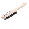 Heavy Duty Wire Brush Metal Steel Cleaning Brush Heavy Duty Wirebrush for Car Scratch Rust Removal & Welding Slag Cleaning 1