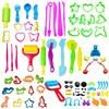 Baby DIY Slimes Accessories Toy Sand  Clay Tool Set Plasticine Modeling Soft Clay Kit Cutters Molds Educational toy for Children 2