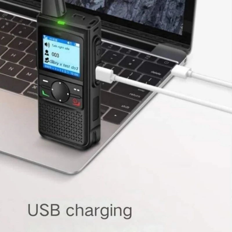 Long Distance PoC Radio Smart Sim card Walkie Talkie 4G LTE Network 100KM Communication Two Way Radio