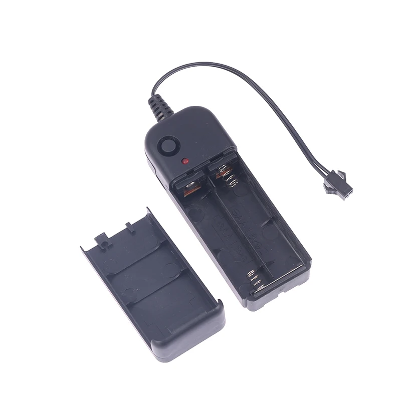 Battery Holder DC3V AA Battery Holder Box for Light EL Wire