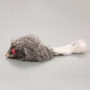 Cat Mice Toys False Mouse Cat Toy Long Tail Mice Soft Real Rabbit Fur Toy For Cats Plush Rat Playing Chew Toy Pet Supplies 5