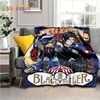 Black Butler Animation Flannel Blanket, Comfortable, Household Picnic Blanket, Suitable for All Seasons 5
