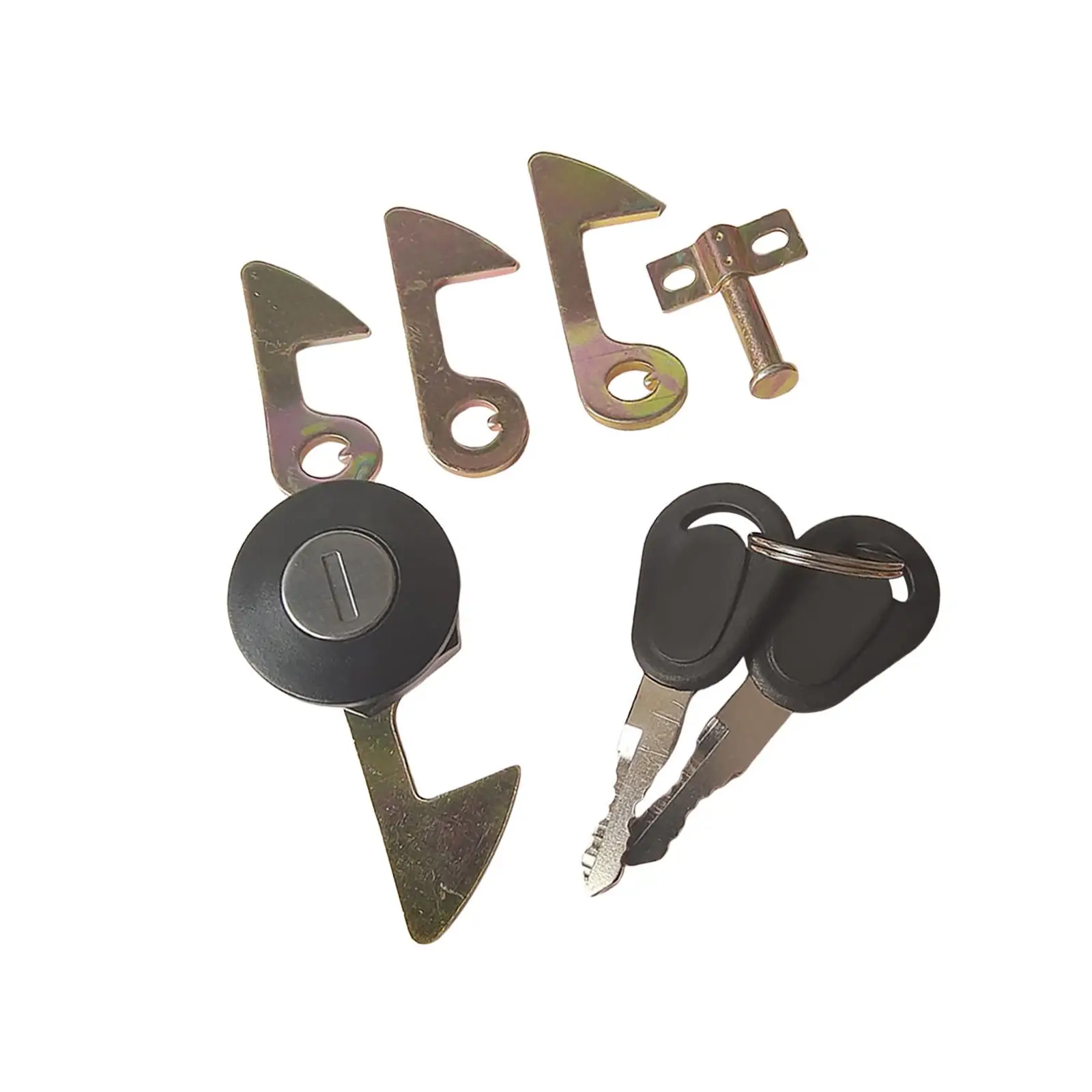 

Motorcycle Rear Trunk Lock Professional Sturdy Repair 2 Keys Spare Parts Tail Box Lock Accessory Kit for Scooter Motorbike