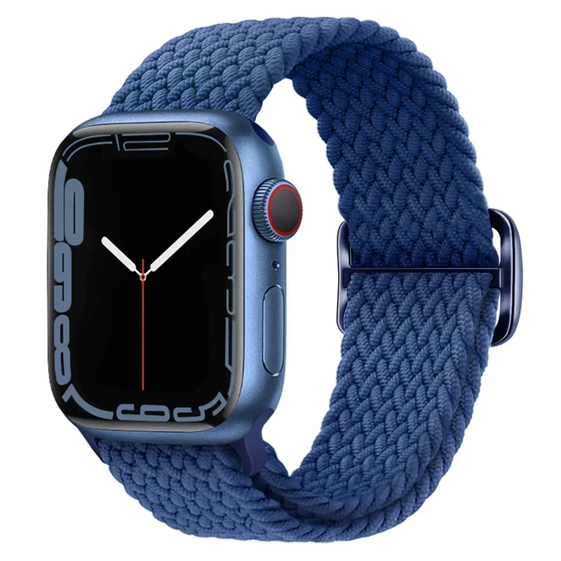 Braided Loop Elastic Watch Strap - Vibrant and Durable Design