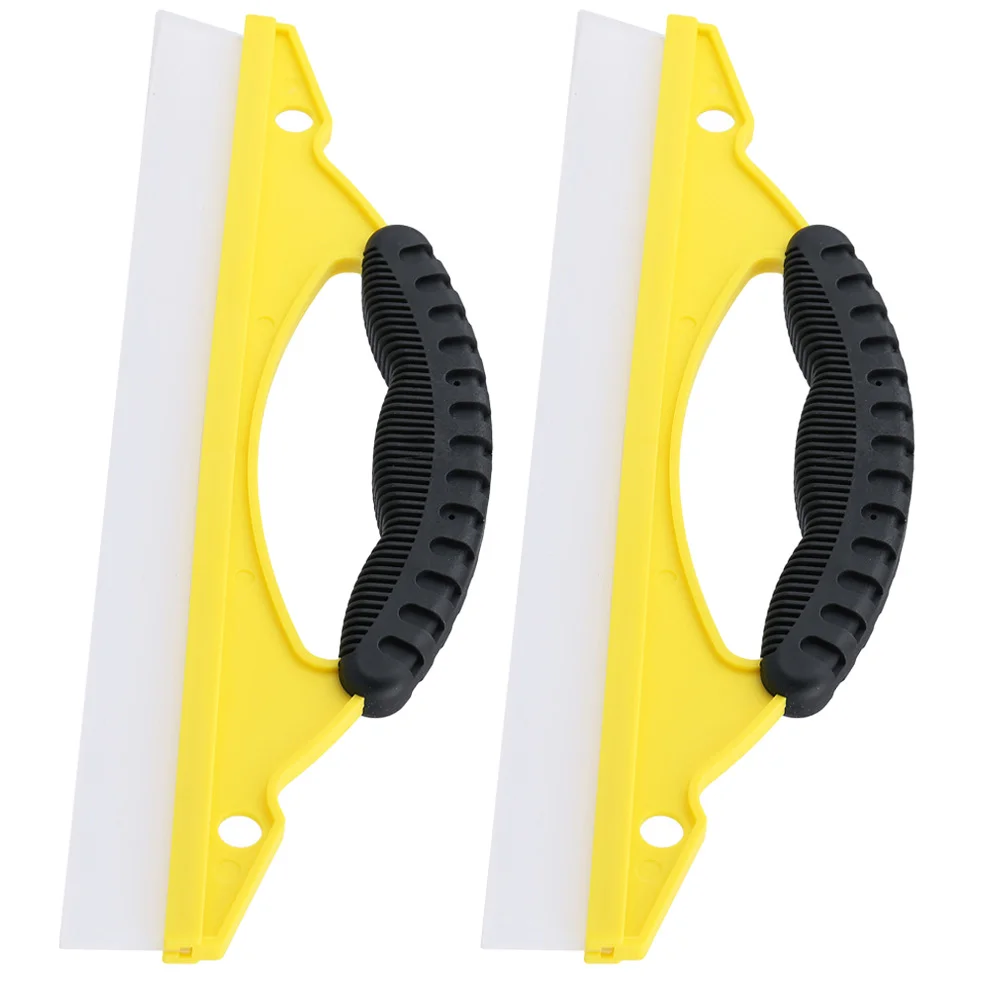 

2Pcs Shower Door Squeegee Car Window Water Wiper Windshield Cleaning Tool Window Squeegee