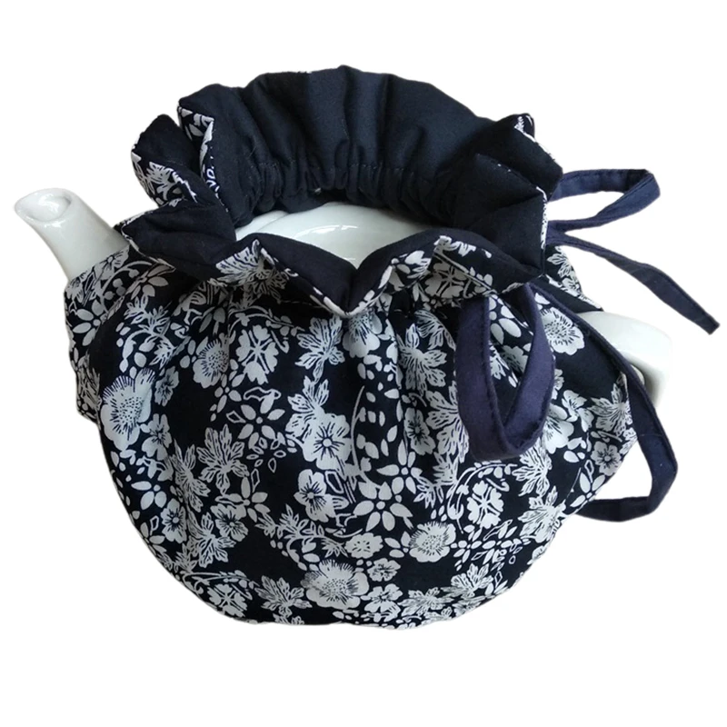 Teapot insulation cover Vintage Floral Teapots Dust Cover Tea Cosy Kettle Cover Insulation and Keep Warm For Home