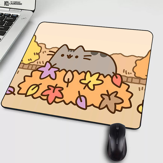 Cat Cartoon Mouse Pad Anime Mausepad PC Gamer Cabinet Tapis De Souris Varmilo Keyboard Gaming Accessories Laptop Mousepad